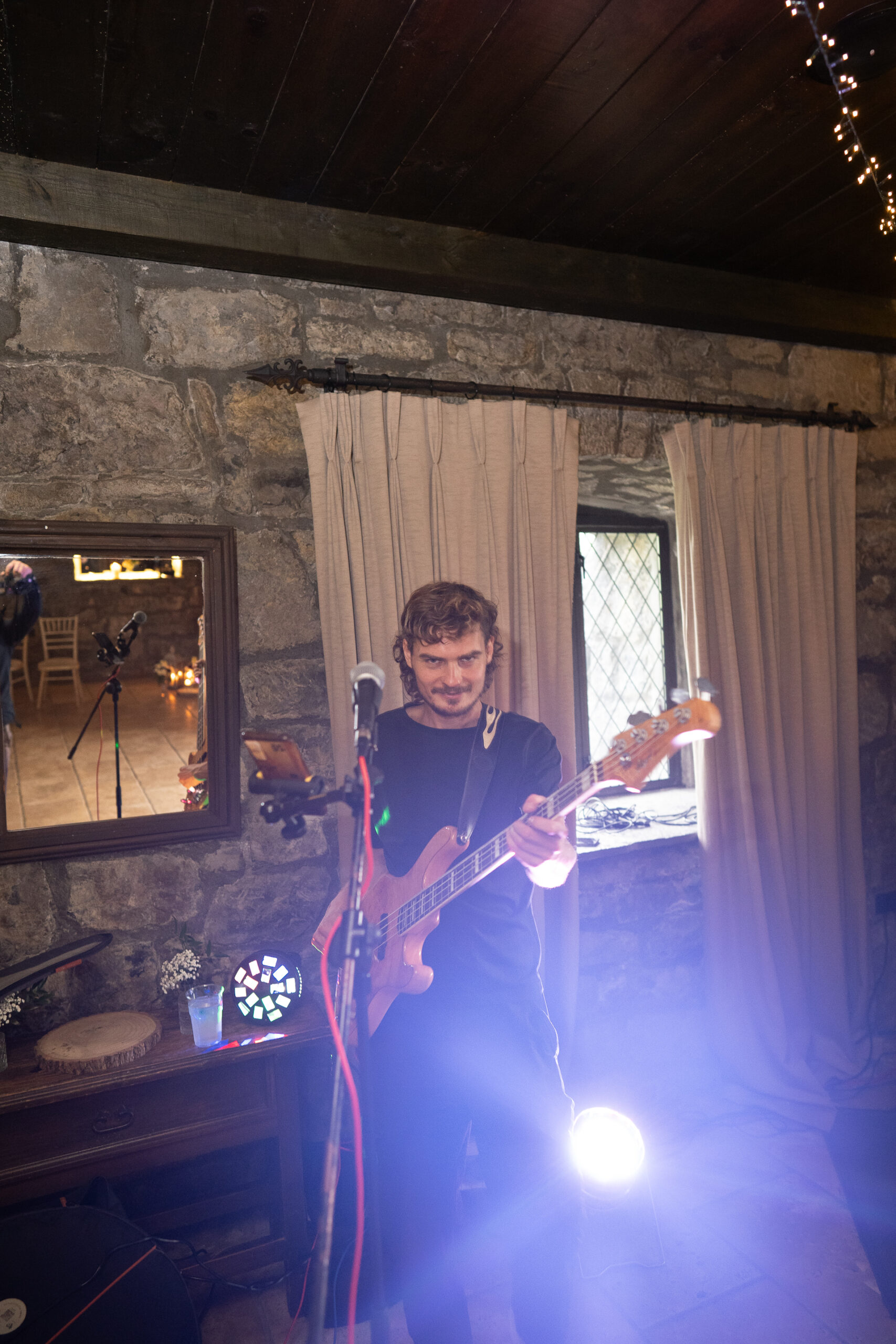 Bride and groom’s first dance at Cloghan Castle