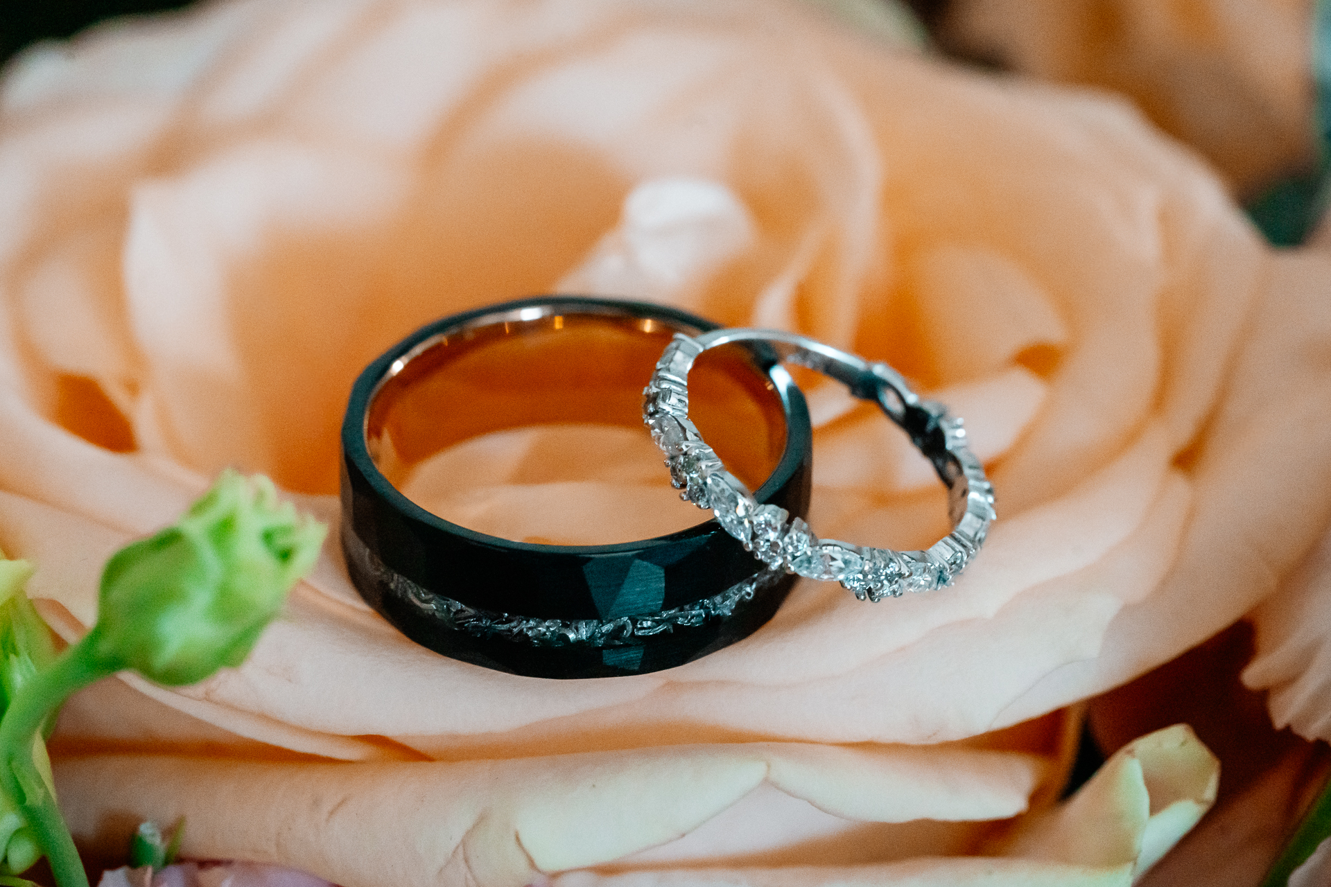 Bride and groom getting ready at Kinnity Castle Hotel for their destination wedding in Ireland.