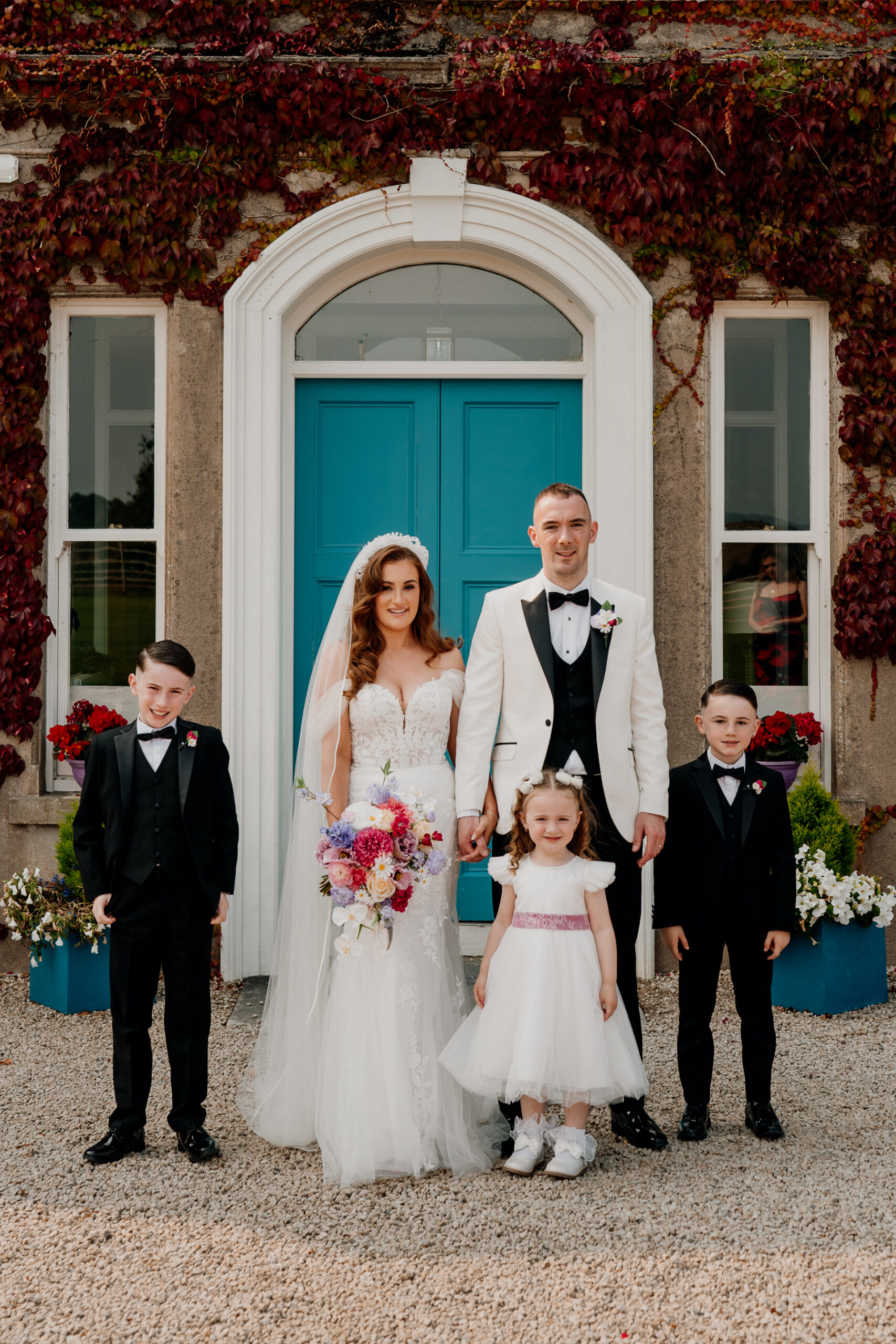 Castle Dargan wedding portraits and family photos in Sligo – candid documentary photography