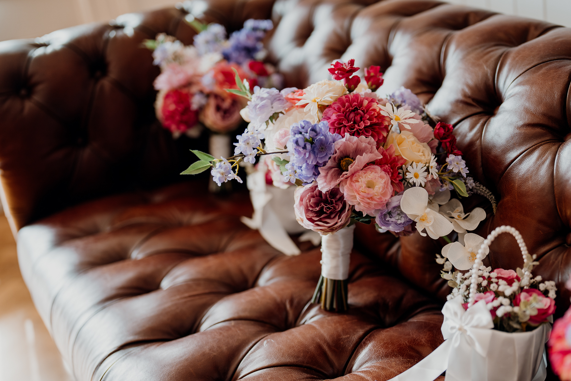 Bride getting ready at Castle Dargan Estate in Sligo – candid wedding preparations
