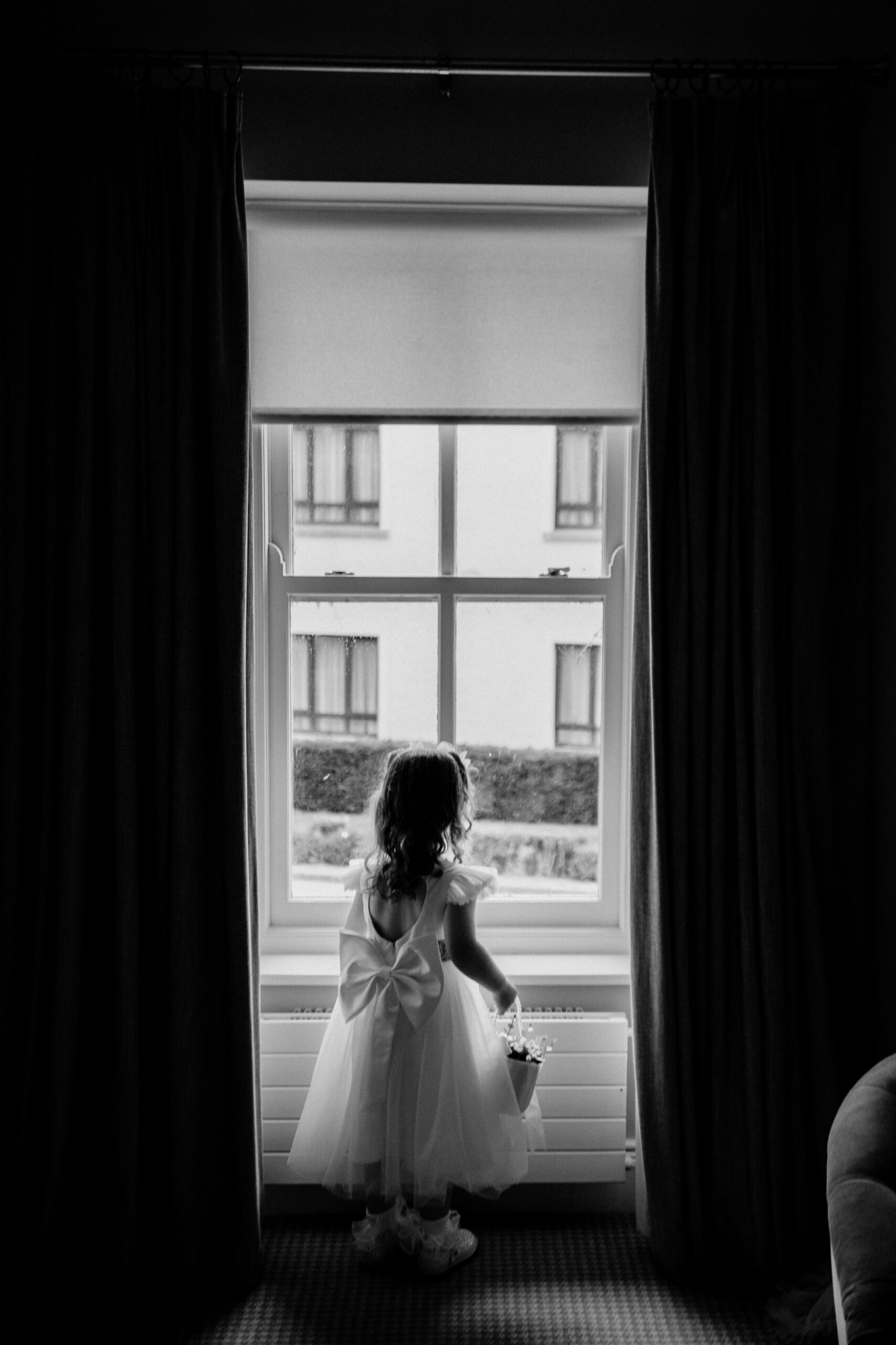 Bride getting ready at Castle Dargan Estate in Sligo – candid wedding preparations