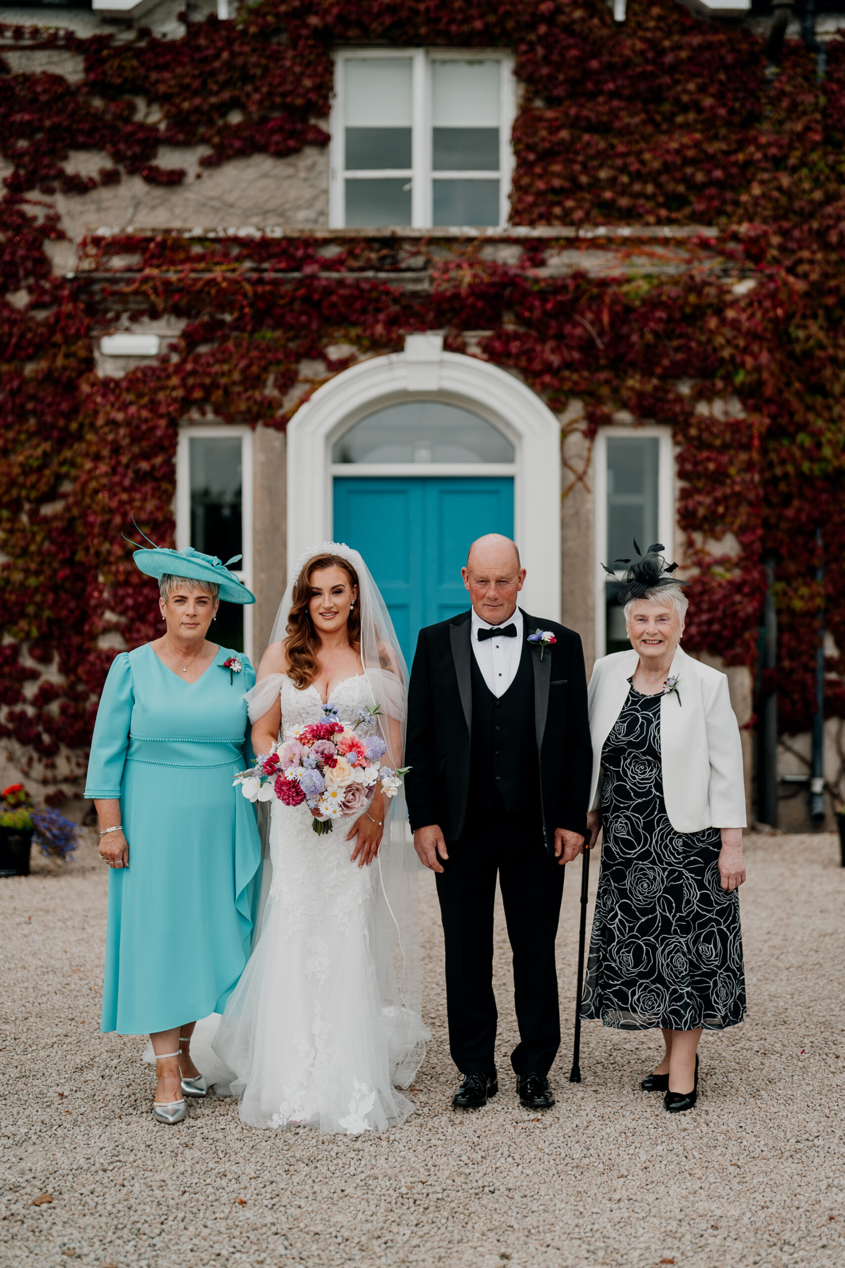 Bride getting ready at Castle Dargan Estate in Sligo – candid wedding preparations