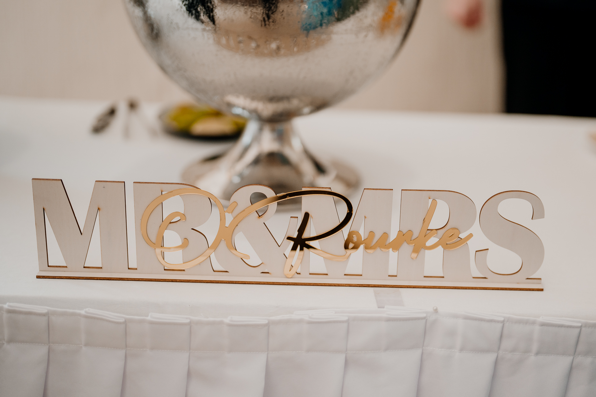 Castle Dargan wedding reception dining room with panoramic views Bride and groom portraits inside Castle Dargan Estate dining room Elegant Castle Dargan wedding dining room setup in Sligo