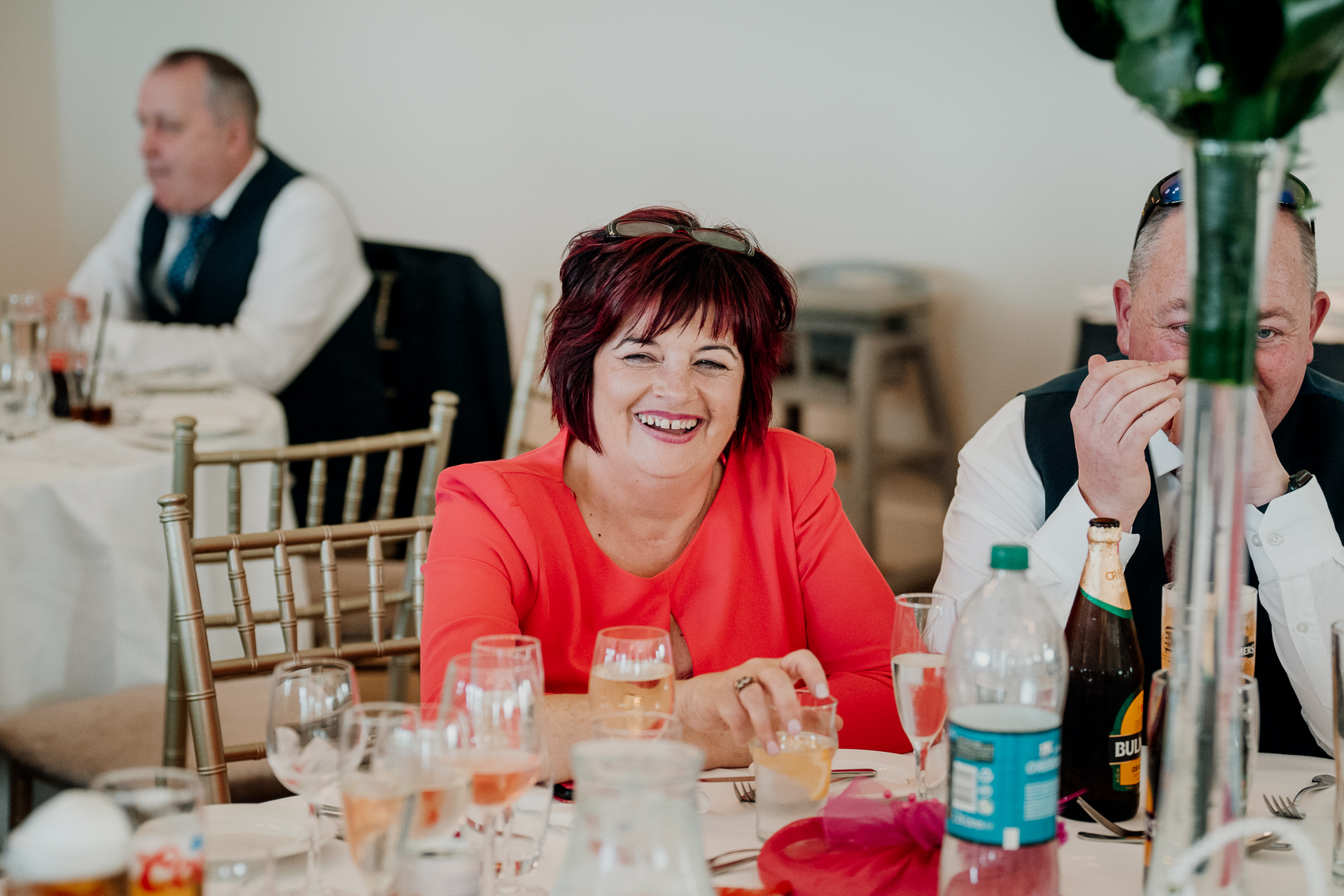 Wedding speeches at Castle Dargan – emotional reactions, laughter and tears