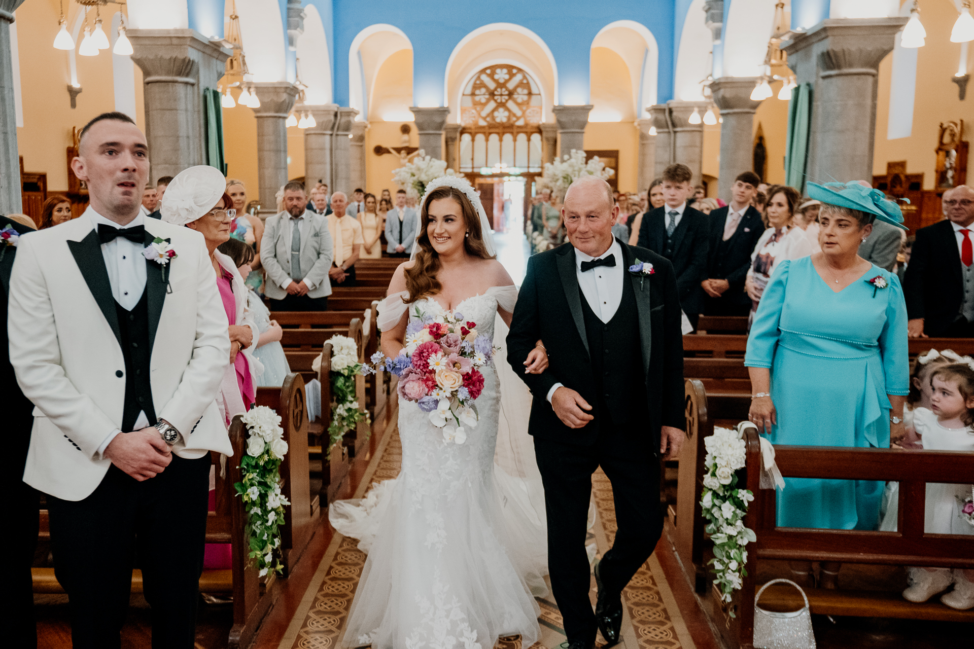 Sligo Cathedral wedding ceremony – candid and documentary photography in Ireland