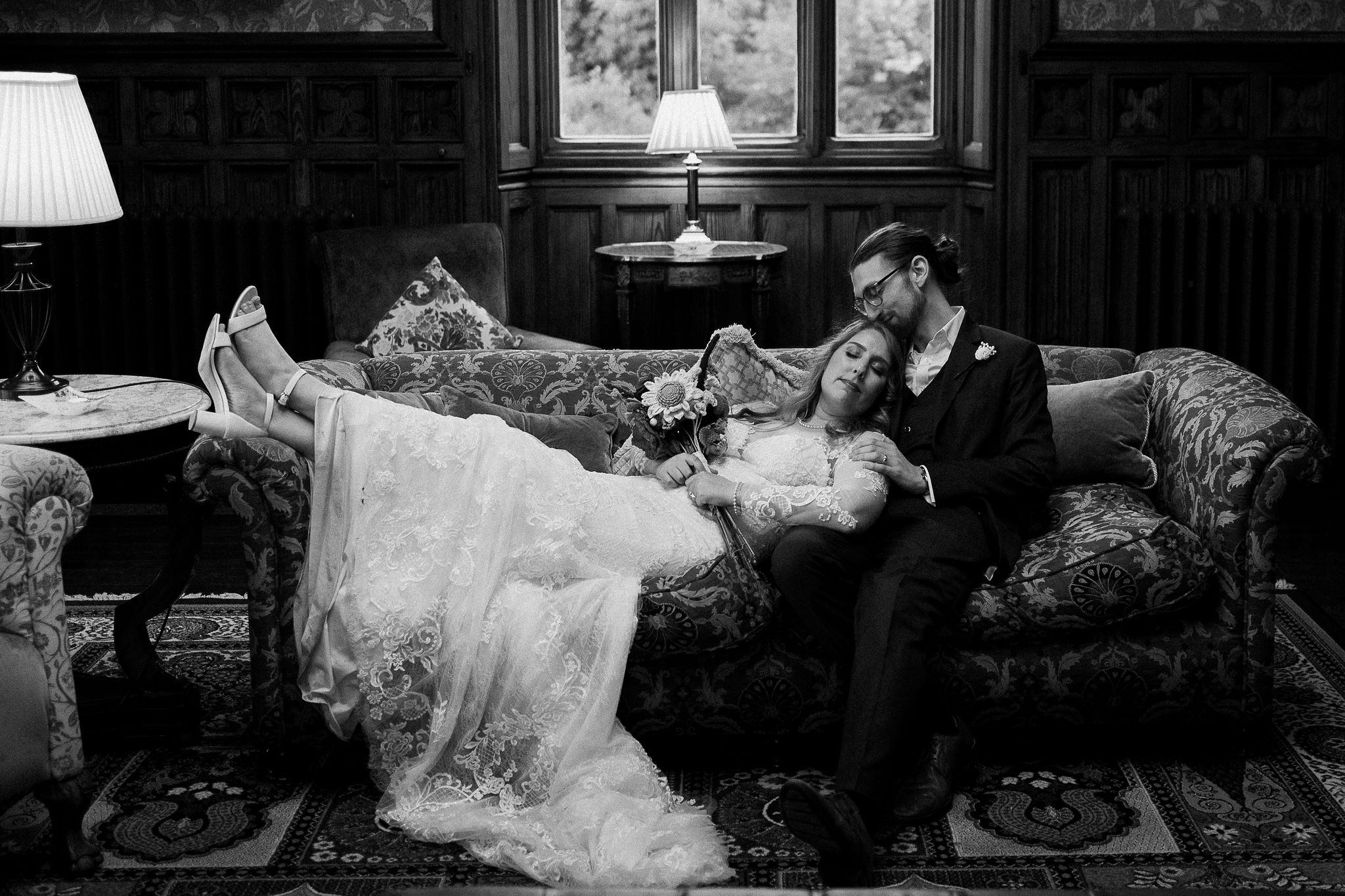 35mm Film Wedding Photography at Markree Castle